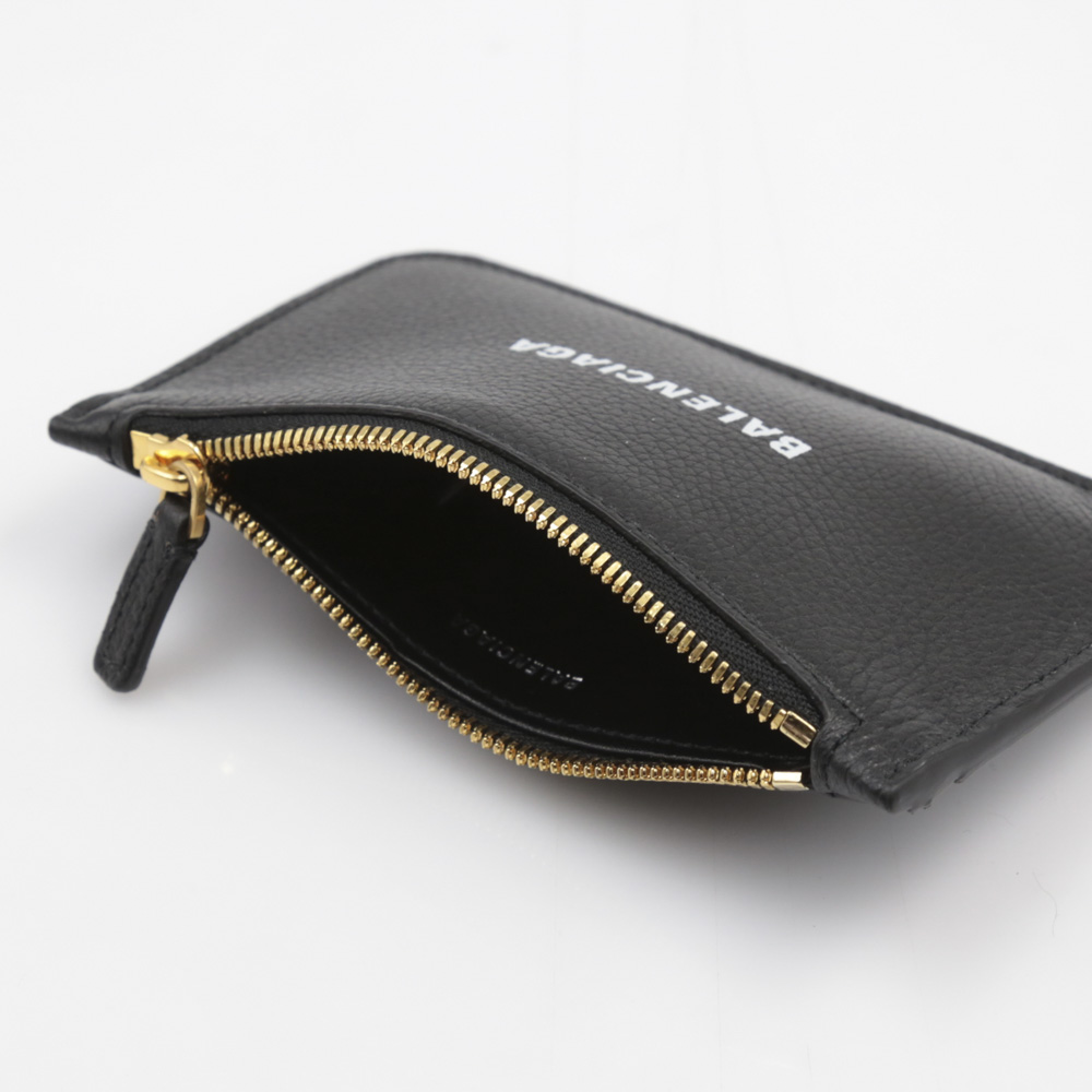 バレンシアガ BALENCIAGA 小銭入れ CASHロゴグレインカーフカード+小銭入 5942141IZ4M【FITHOUSE ONLINE SHOP】