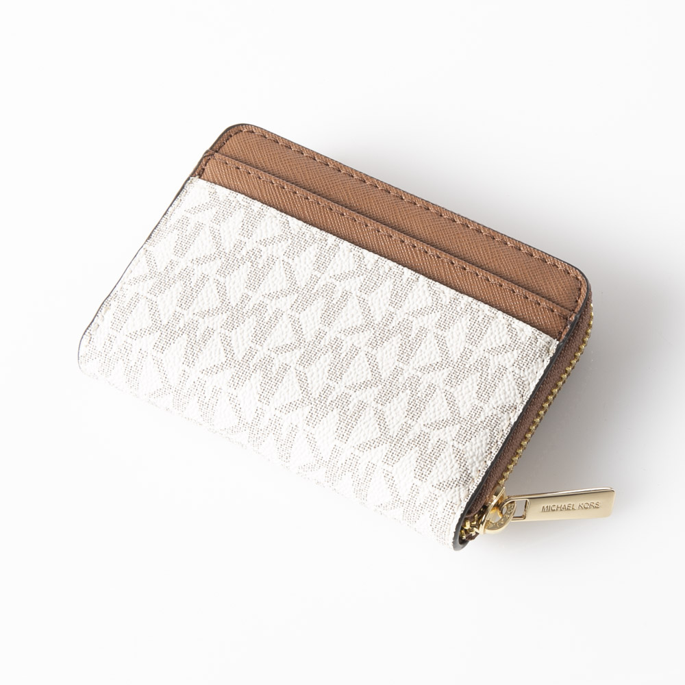 マイケルコース MICHAEL KORS 小銭入れ JET SET PVCシグネチャーラウンドカード小銭入 35H9GTVZ2B/O【FITHOUSE ONLINE SHOP】