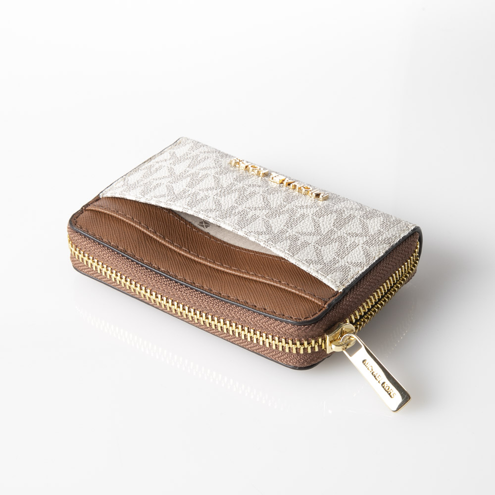 マイケルコース MICHAEL KORS 小銭入れ JET SET PVCシグネチャーラウンドカード小銭入 35H9GTVZ2B/O【FITHOUSE ONLINE SHOP】