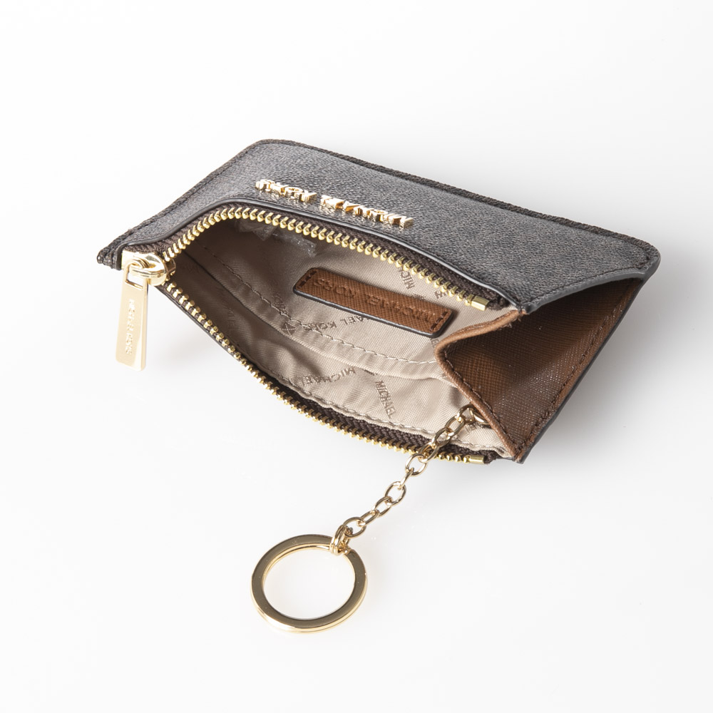 マイケルコース MICHAEL KORS カード・小銭入れ JET SET PVCシグネチャーパスケース付小銭入 35H9GTVP1B/O【FITHOUSE ONLINE SHOP】
