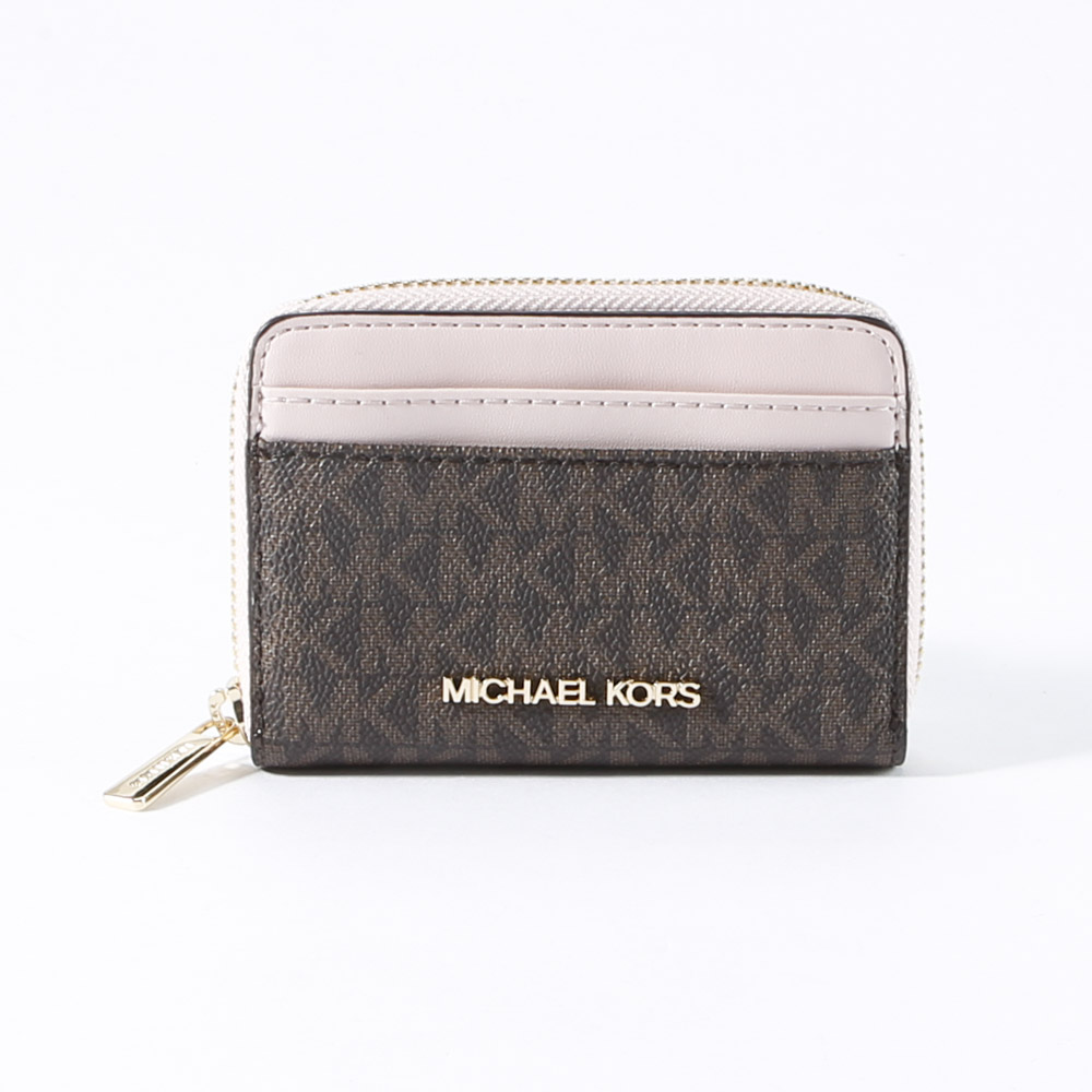 マイケルコース MICHAEL KORS 小銭入れ JET SET PVCシグネチャー ラウンド 35H9GTVZ2B/O【FITHOUSE ONLINE SHOP】