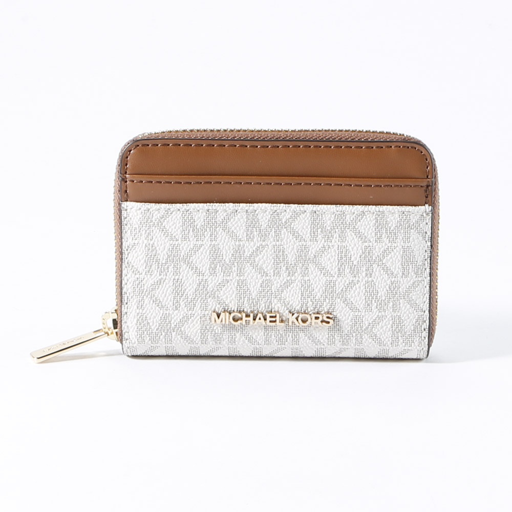 マイケルコース MICHAEL KORS 小銭入れ JET SET PVCシグネチャー ラウンド 35H9GTVZ2B/O【FITHOUSE ONLINE SHOP】