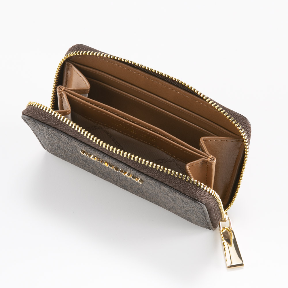 マイケルコース MICHAEL KORS JET SET PVC シグネチャー ラウンド カード 小銭入れ 32F9GJ6D0B【FITHOUSE ONLINE SHOP】
