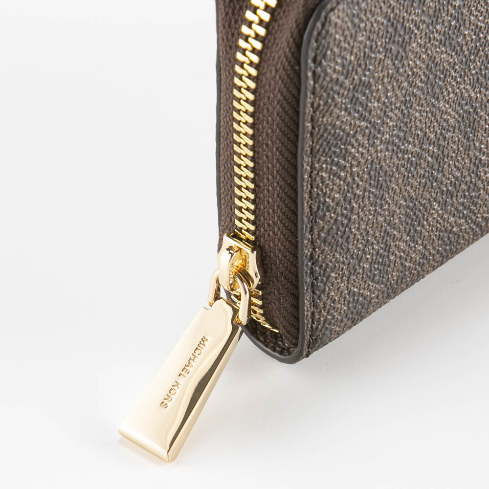 マイケルコース MICHAEL KORS JET SET PVC シグネチャー ラウンド カード 小銭入れ 32F9GJ6D0B【FITHOUSE ONLINE SHOP】