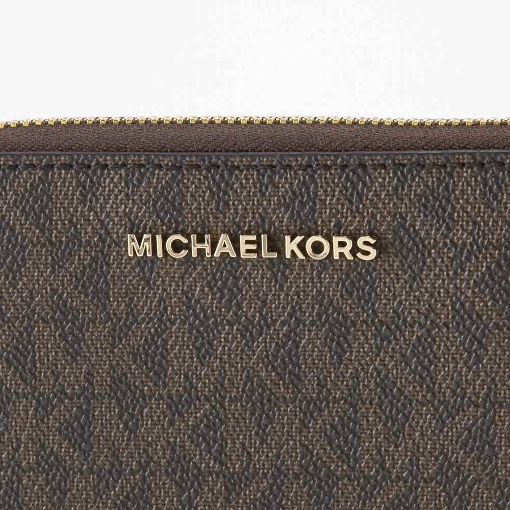 マイケルコース MICHAEL KORS JET SET PVC シグネチャー ラウンド カード 小銭入れ 32F9GJ6D0B【FITHOUSE ONLINE SHOP】