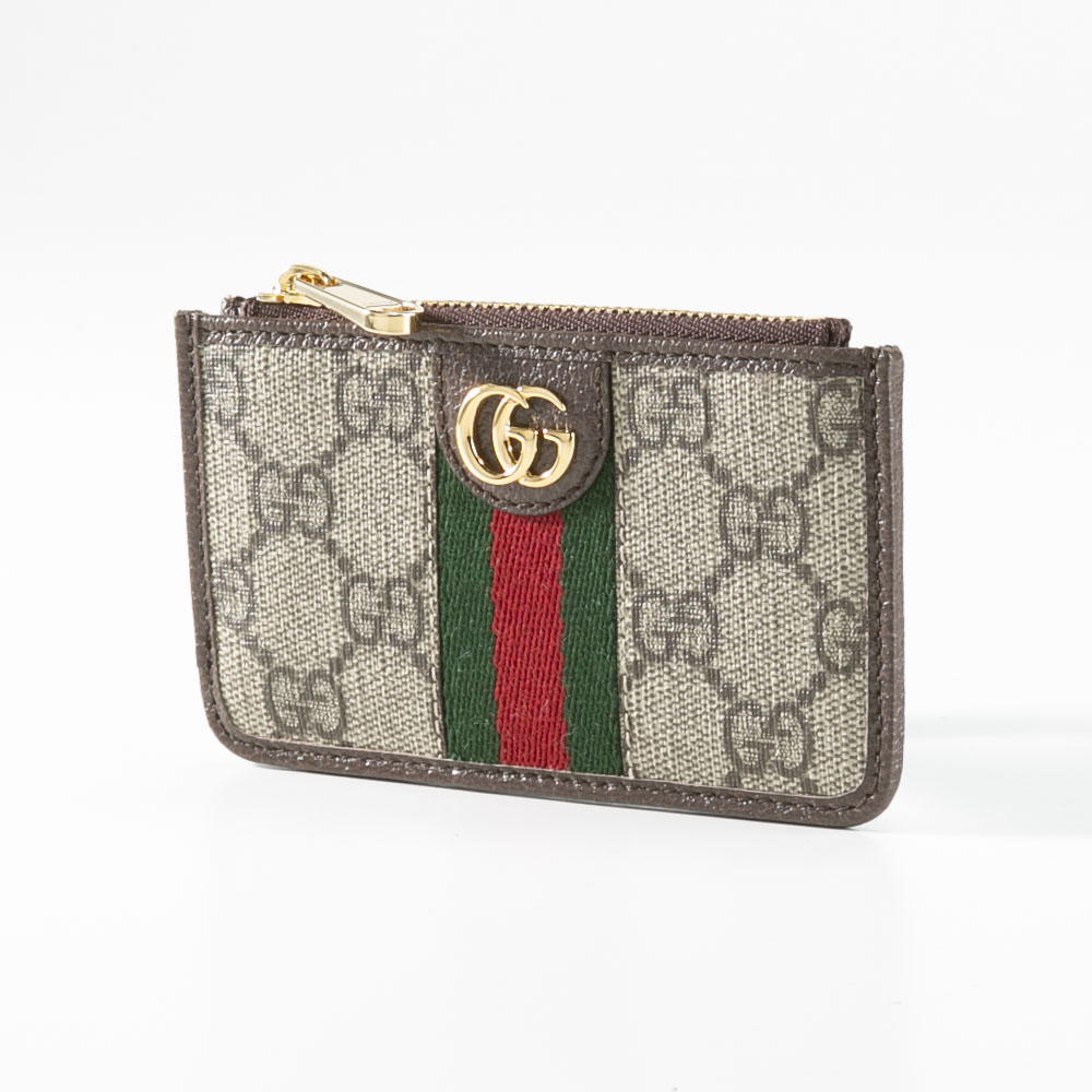 グッチ GUCCI GGスプリーム 小銭入れ+カードケース OPHIDIA 671723 