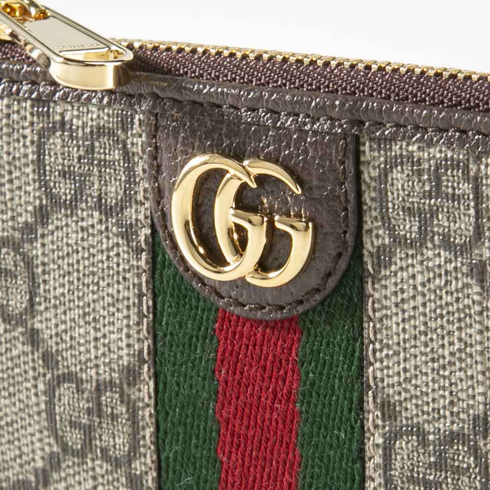 グッチ GUCCI GGスプリーム 小銭入れ+カードケース OPHIDIA 671723 96IWG【FITHOUSE ONLINE SHOP】