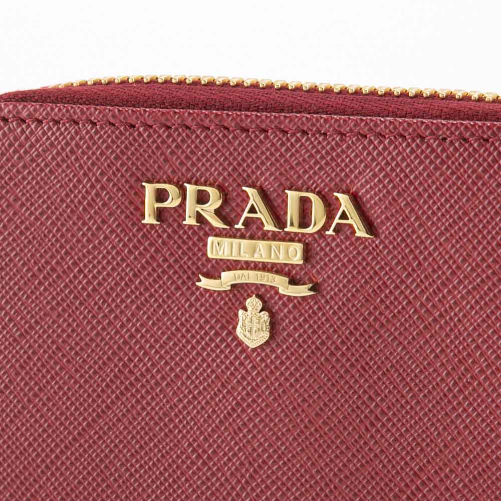 プラダ PRADA 小銭入れ SAF.METAL ラウンド/FUOCO 1MM268-QWA【FITHOUSE ONLINE SHOP】