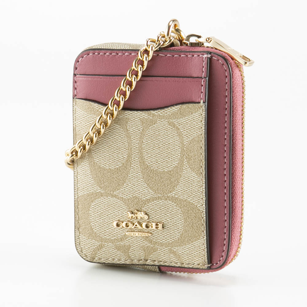 COACH コインケース ベージュ 小銭入れ財布-