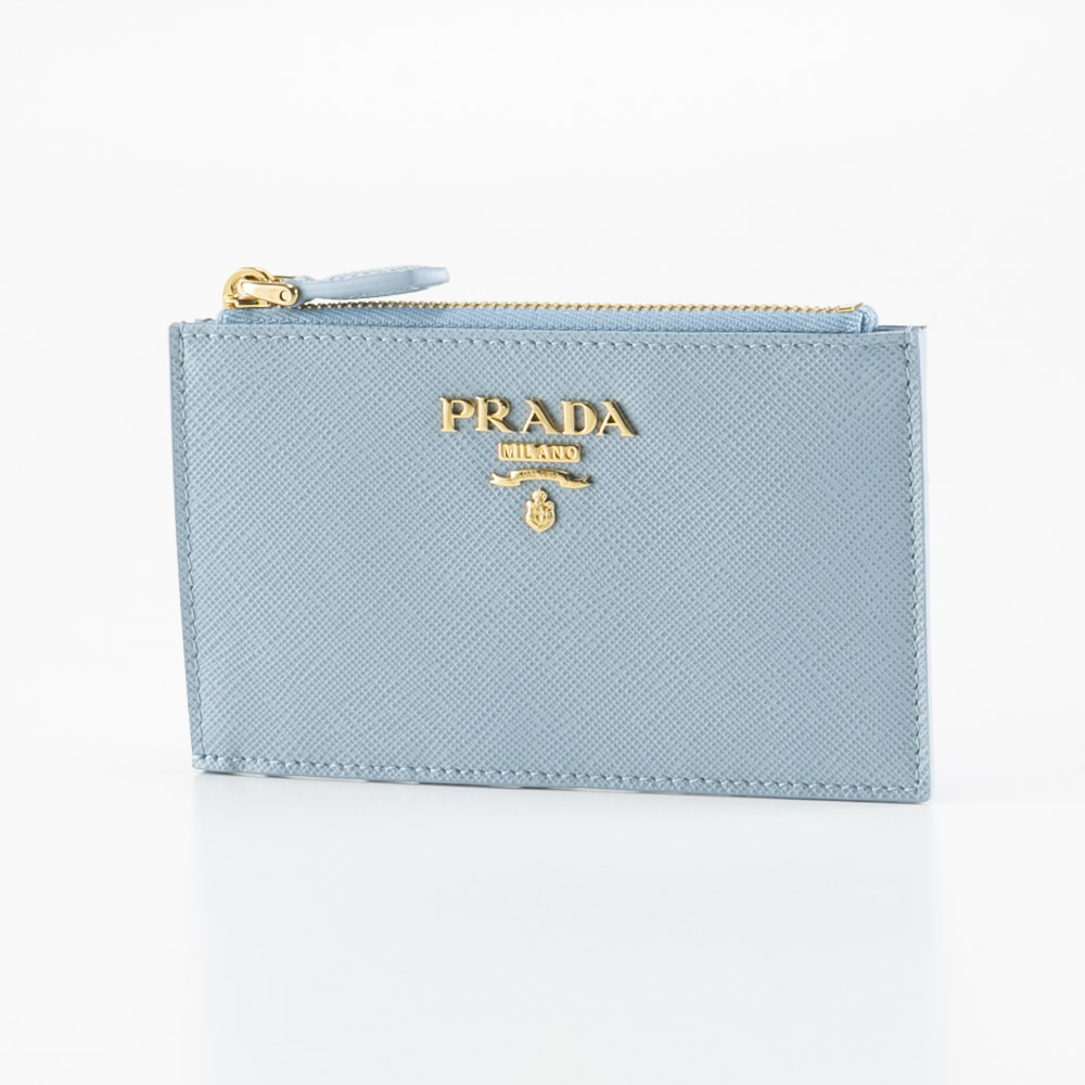 PRADA プラダ 名刺入れ カードケース  サフィアーノ レザー ブラック