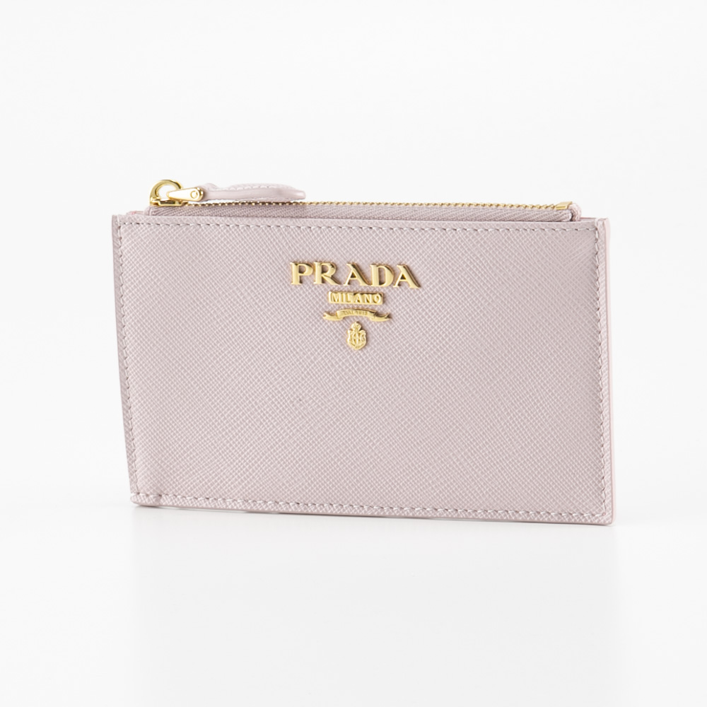 プラダ PRADA 名刺入れ カードケース 定期入れ ピンク名刺入れ/定期