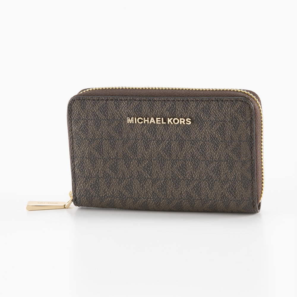 【特別価格】マイケルコース MICHAEL KORS JET SET PVC シグネチャー ラウンド カード 小銭入れ 32F9GJ6D0B【FITHOUSE ONLINE SHOP】