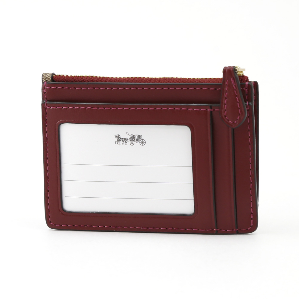 COACH OUTLET コーチアウトレット シグネPVCキーリング付小銭 F16107/IMNHK ベージュ／コンビ【FITHOUSE ONLINE SHOP】