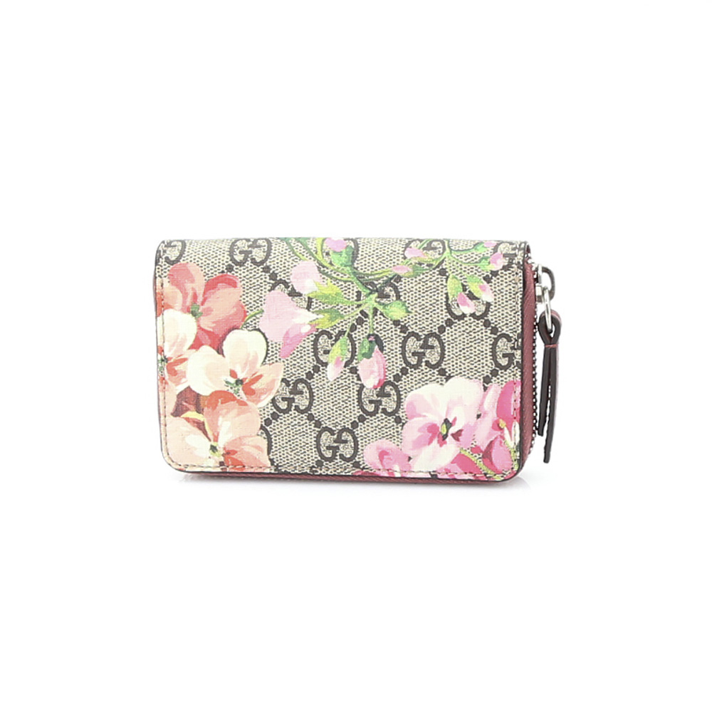 GUCCI グッチ  GG BLOOMSカードケース 421310KU2IN/8693 ベージュ／コンビ【FITHOUSE ONLINE SHOP】