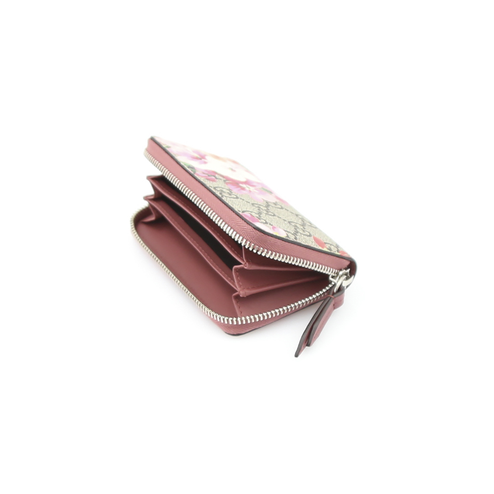 GUCCI グッチ  GG BLOOMSカードケース 421310KU2IN/8693 ベージュ／コンビ【FITHOUSE ONLINE SHOP】