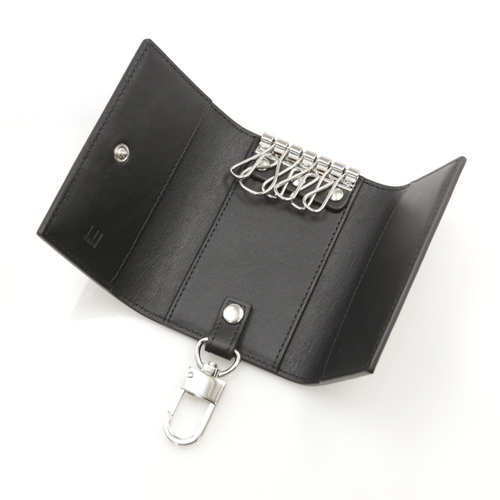 ダンヒル DUNHILL キーケース ブラックキーリング付6連 19F2F50AT001R-QD5020【FITHOUSE ONLINE SHOP】