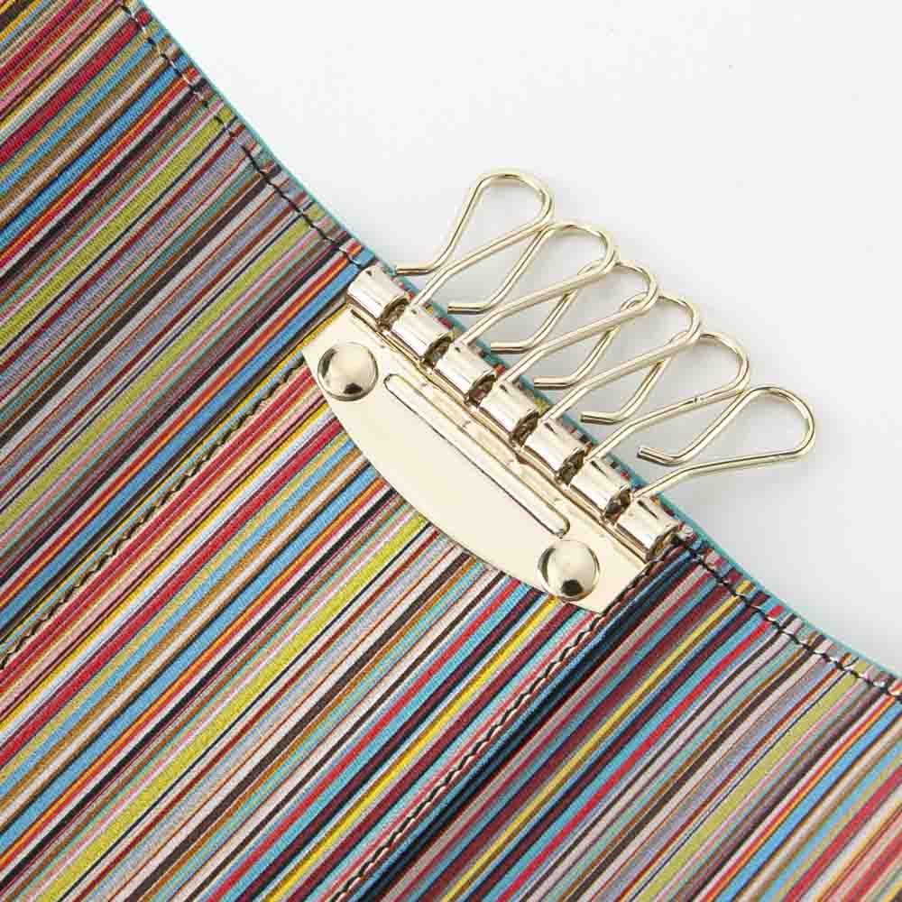 ポールスミス Paul Smith キーケース MULTI STRIPE 6連 M1A1981/BMULTI【FITHOUSE ONLINE SHOP】