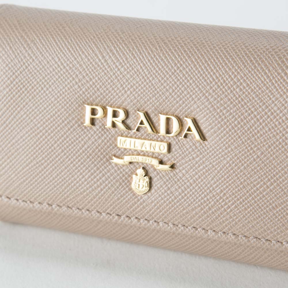 プラダ PRADA キーケース SAF.METAL 4連 KR付/CIPRIA 1PG004-QWA 