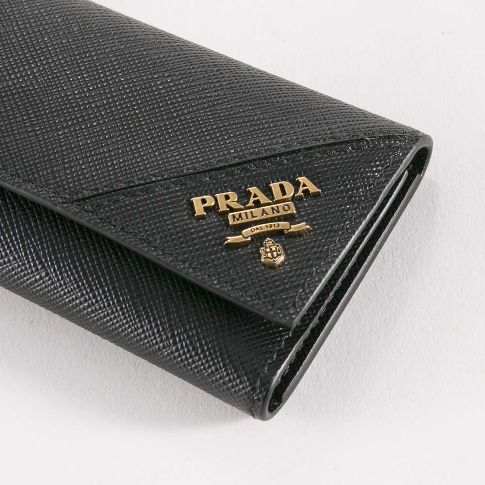 プラダ PRADA キーケース SAF.METAL 6連/NERO1 2PG222-QME【FITHOUSE ONLINE SHOP】