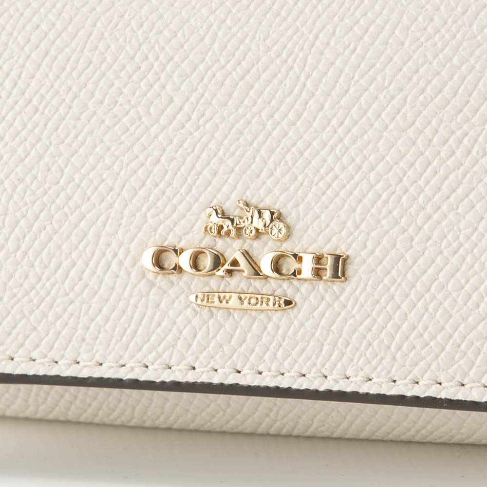 コーチ COACH クロスグレイン5連キーケース リング付き 76741