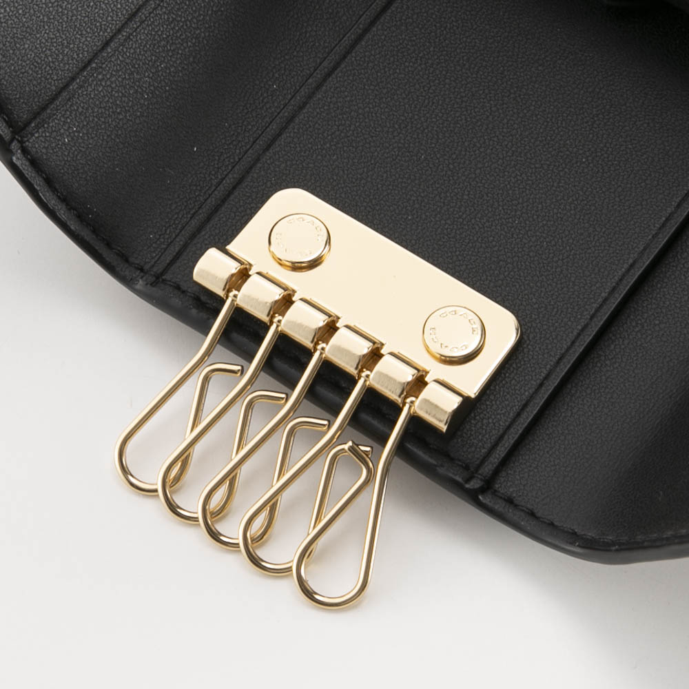 コーチ COACH シグネチャー5連キーケース キーリング付き CZ274【FITHOUSE ONLINE SHOP】