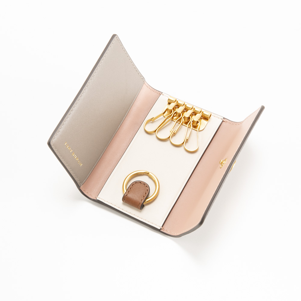 トリーバーチ TORY BURCH キーケース ROBINSON ロビンソン マルチカラー 156561【FITHOUSE ONLINE SHOP】