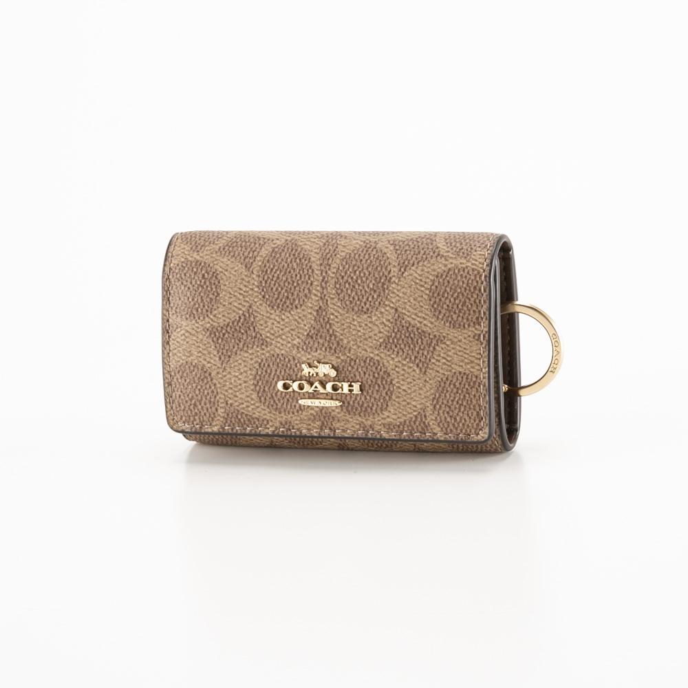 コーチ COACH シグネチャー5連キーケース キーリング付き CZ274【FITHOUSE ONLINE SHOP】