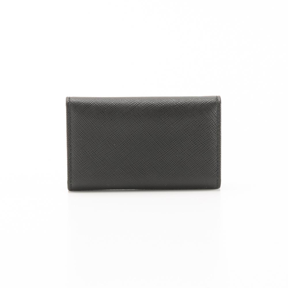 プラダ PRADA SAFFIANO TRIANGOLO 4連キーケース キーリング付き 1PG004 QHH【FITHOUSE ONLINE SHOP】