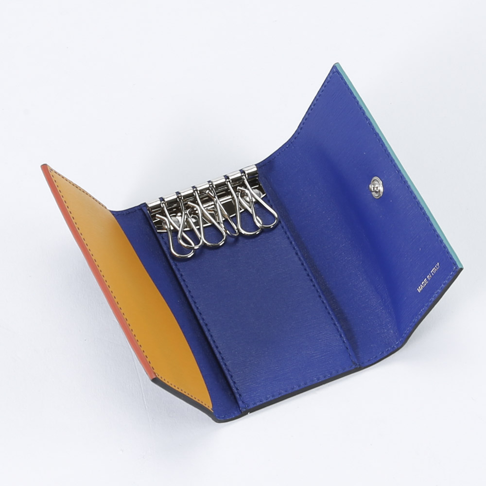 ポールスミス Paul Smith キーケース バイカラー6連キーケース M1A1981