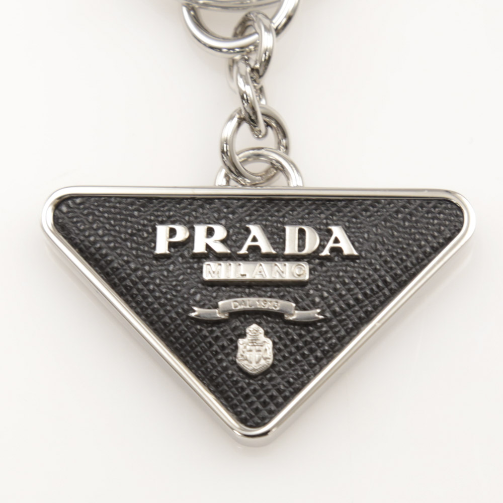 プラダ PRADA キーリング SAF.TRIANGOLOキーリング/NERO 2PP080-053【FITHOUSE ONLINE SHOP】