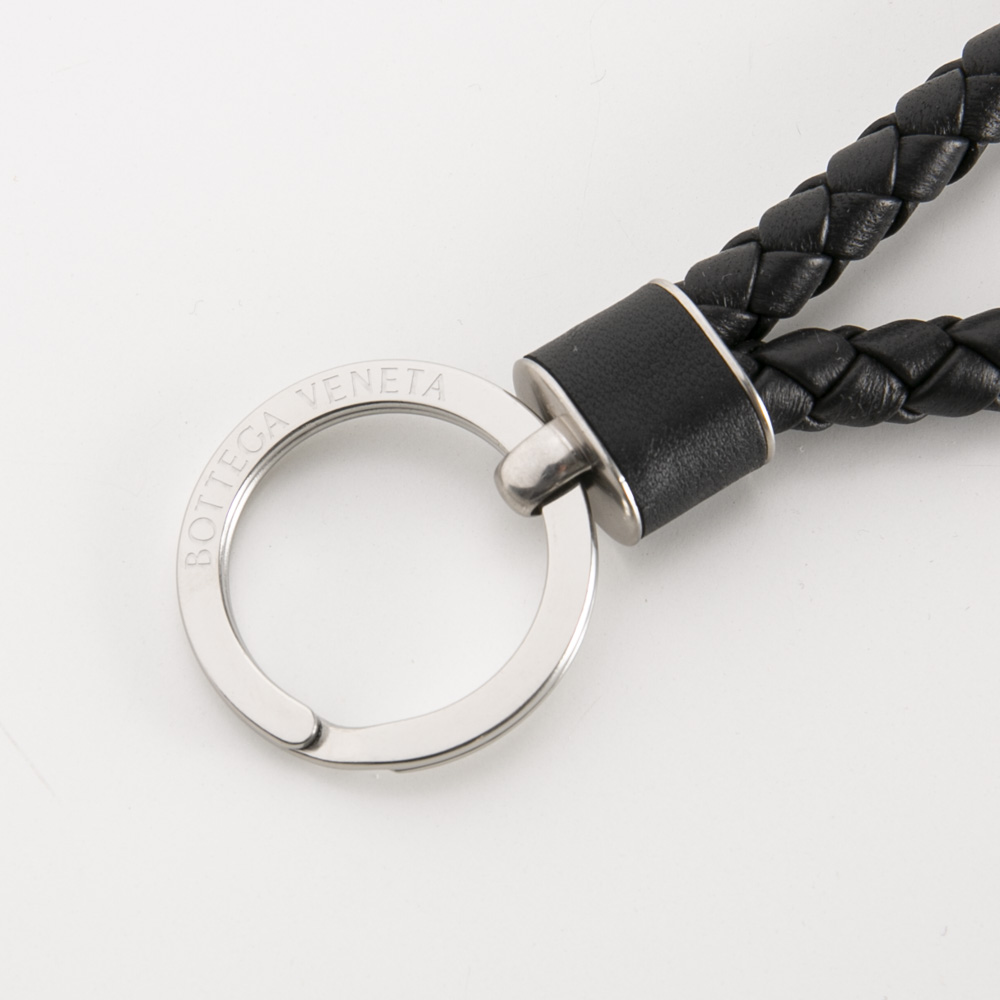 ボッテガヴェネタ BOTTEGA VENETA イントレ キーリング SV丸金具付 709727VMAY1【FITHOUSE ONLINE SHOP】