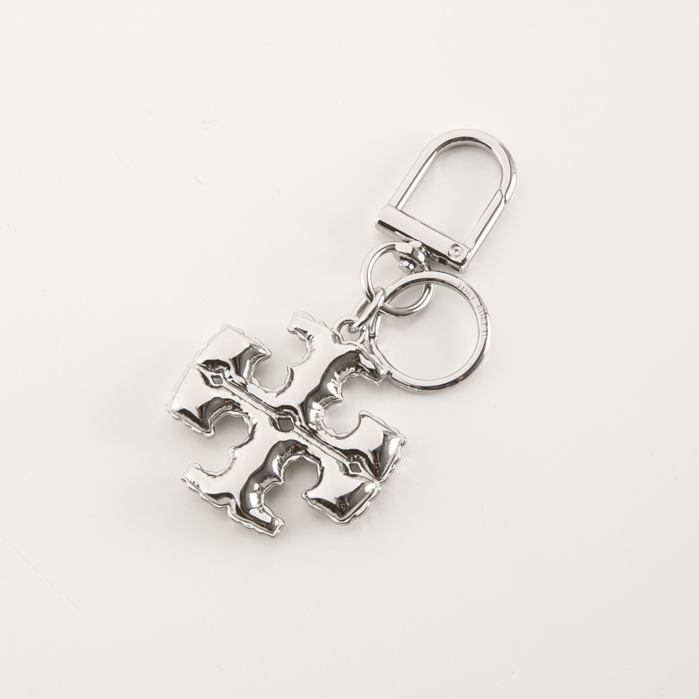 トリーバーチ TORY BURCH KIRA メタル パフドアップ ロゴキーリング 162214【FITHOUSE ONLINE SHOP】