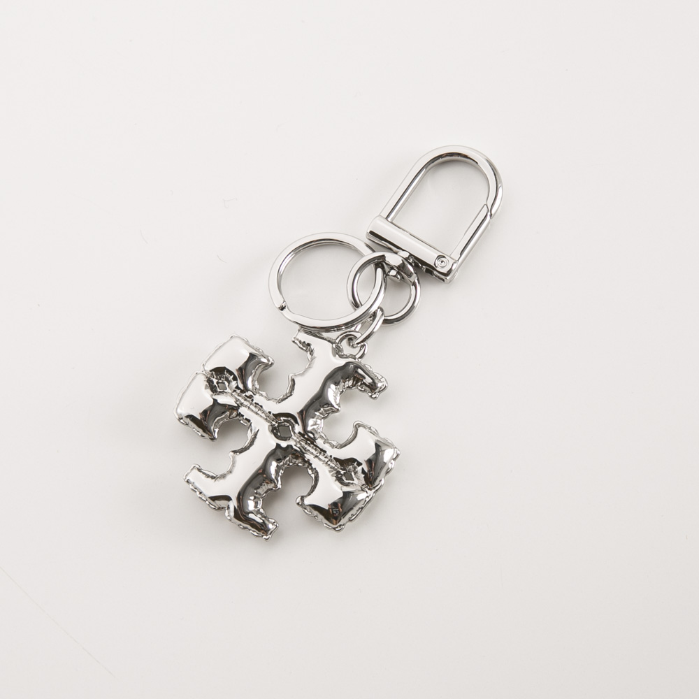 トリーバーチ TORY BURCH KIRA メタル パフドアップ ロゴキーリング 162214【FITHOUSE ONLINE SHOP】