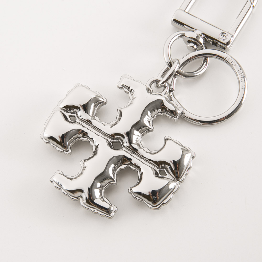 トリーバーチ TORY BURCH KIRA メタル パフドアップ ロゴキーリング 162214【FITHOUSE ONLINE SHOP】
