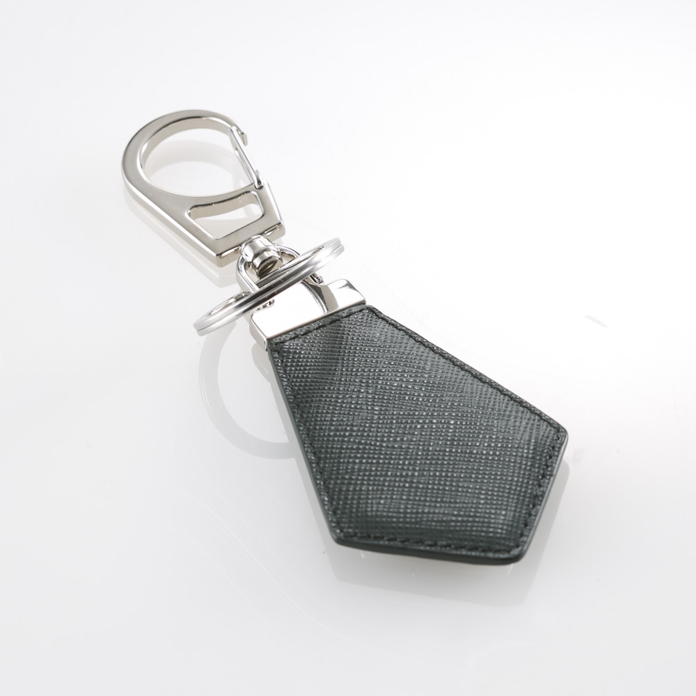 プラダ PRADA キーリング SAFFIANO ▽ロゴ/SMERALDO 2PP041-053 