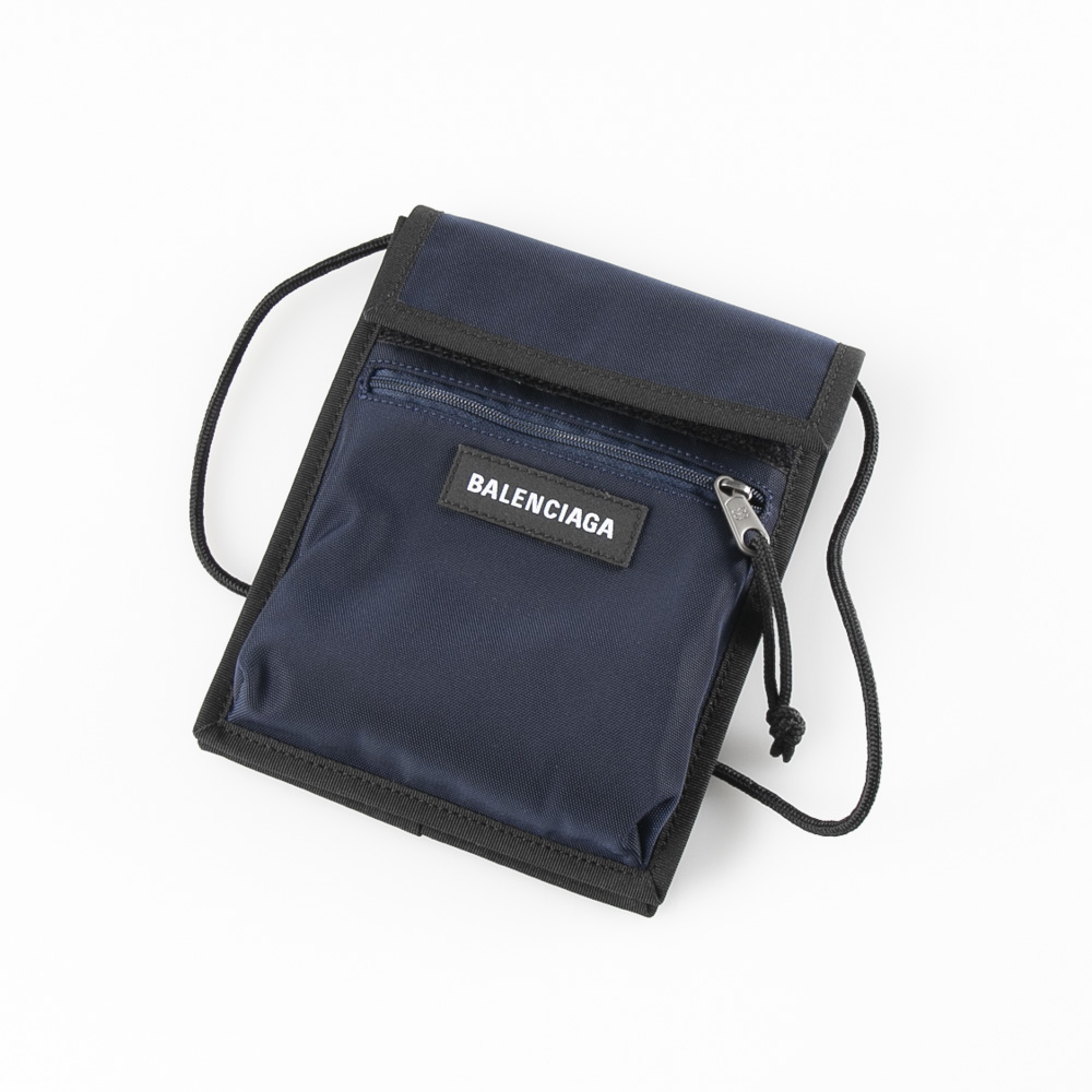 BALENCIAGA バレンシアガ EXPLORER POUCH 532298 エクスプローラー ナイロンショルダーバッグ ポーチ ブラック