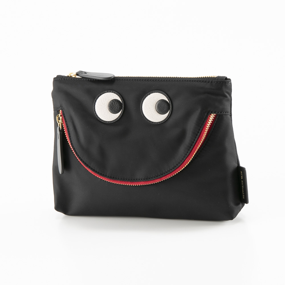 アニヤ・ハインドマーチ Anya Hindmarch クラッチ・セカンドバッグ HAPPY EYES POUCH 5050925152976【FITHOUSE ONLINE SHOP】