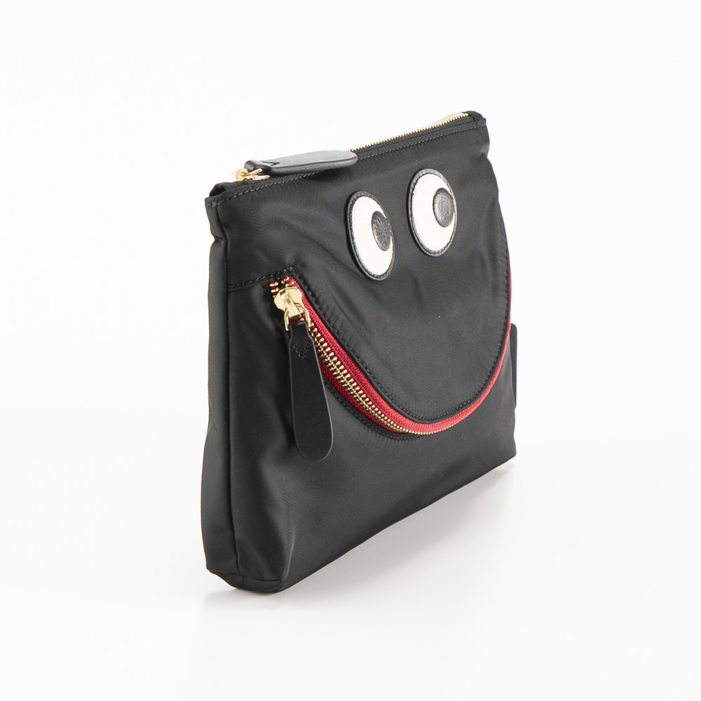 アニヤ・ハインドマーチ Anya Hindmarch クラッチ・セカンドバッグ HAPPY EYES POUCH 5050925152976【FITHOUSE ONLINE SHOP】