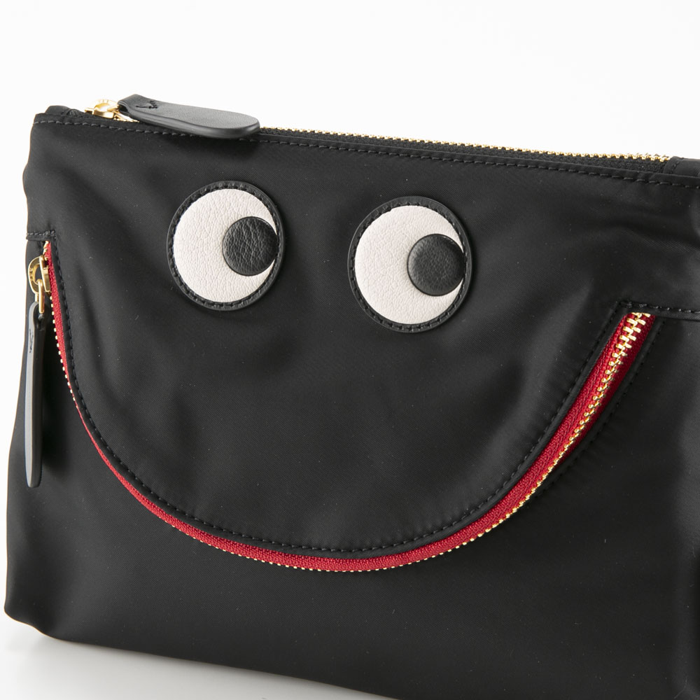 アニヤ・ハインドマーチ Anya Hindmarch クラッチ・セカンドバッグ HAPPY EYES POUCH 5050925152976【FITHOUSE ONLINE SHOP】