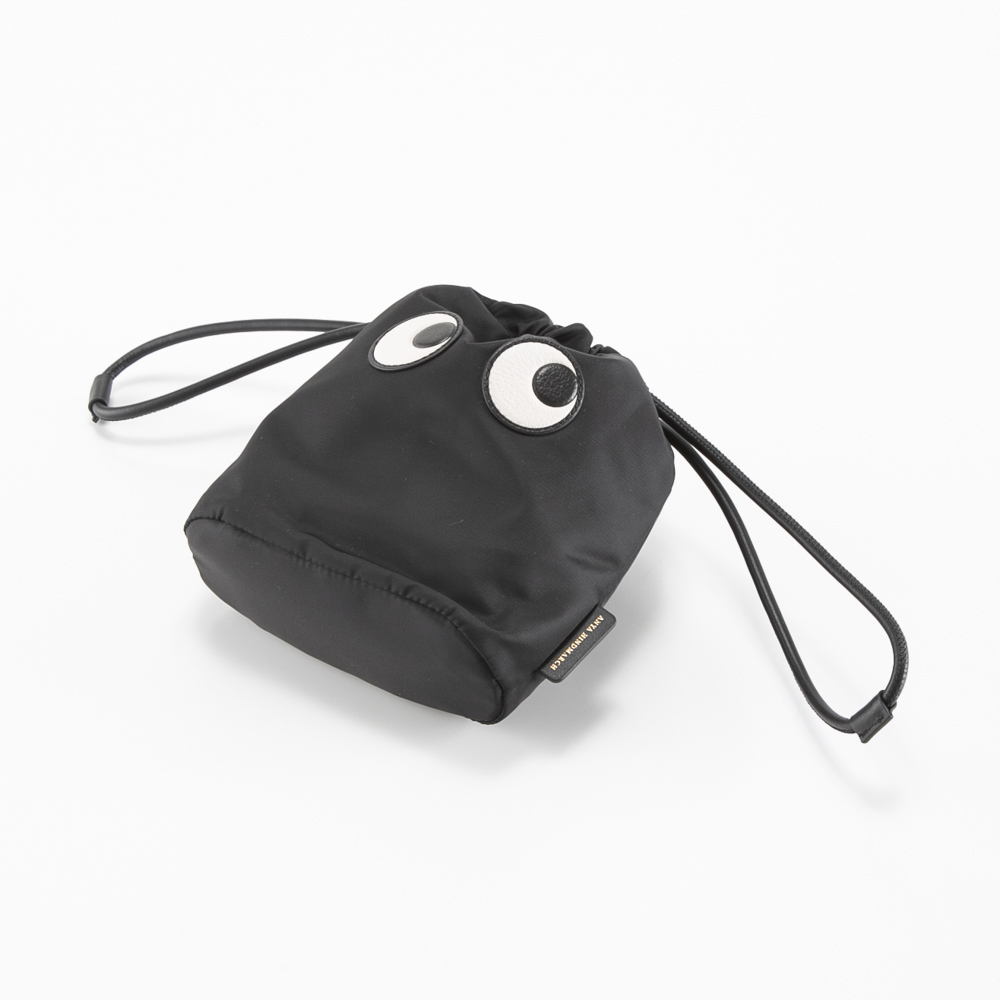 アニヤ・ハインドマーチ Anya Hindmarch ポーチ EYES DRAWSTRING POUCH 5050925152983【FITHOUSE ONLINE SHOP】