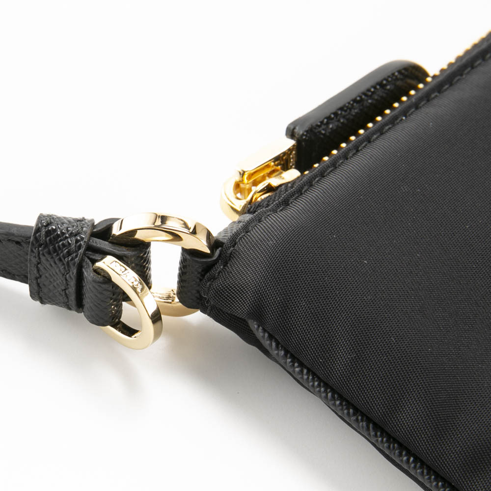 プラダ PRADA ReNylon+SAFFIANO アクセサリーポーチ 1NE545 2C05