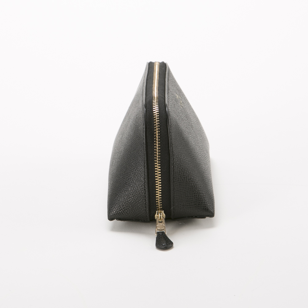 Amazon コーチ ポーチ F57857 Imblk Coach コスメティックケース 17 クロスグレインレザー ブラック 並行輸入品 Coach コーチ ポーチ