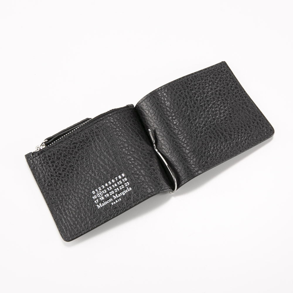 メゾンマルジェラ Maison Margiela 4ステッチ カーフ マネークリップ カード+小銭 SA1UI0022-P4455【FITHOUSE ONLINE SHOP】