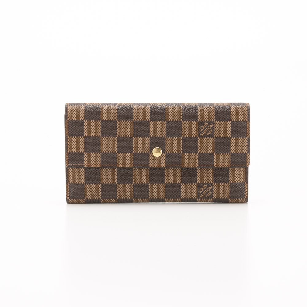 【ヴィンテージ・中古】ルイ･ヴィトン LOUIS VUITTON 長財布 ダミエ ポルトトレゾール インターナショナル N61215【FITHOUSE ONLINE SHOP】