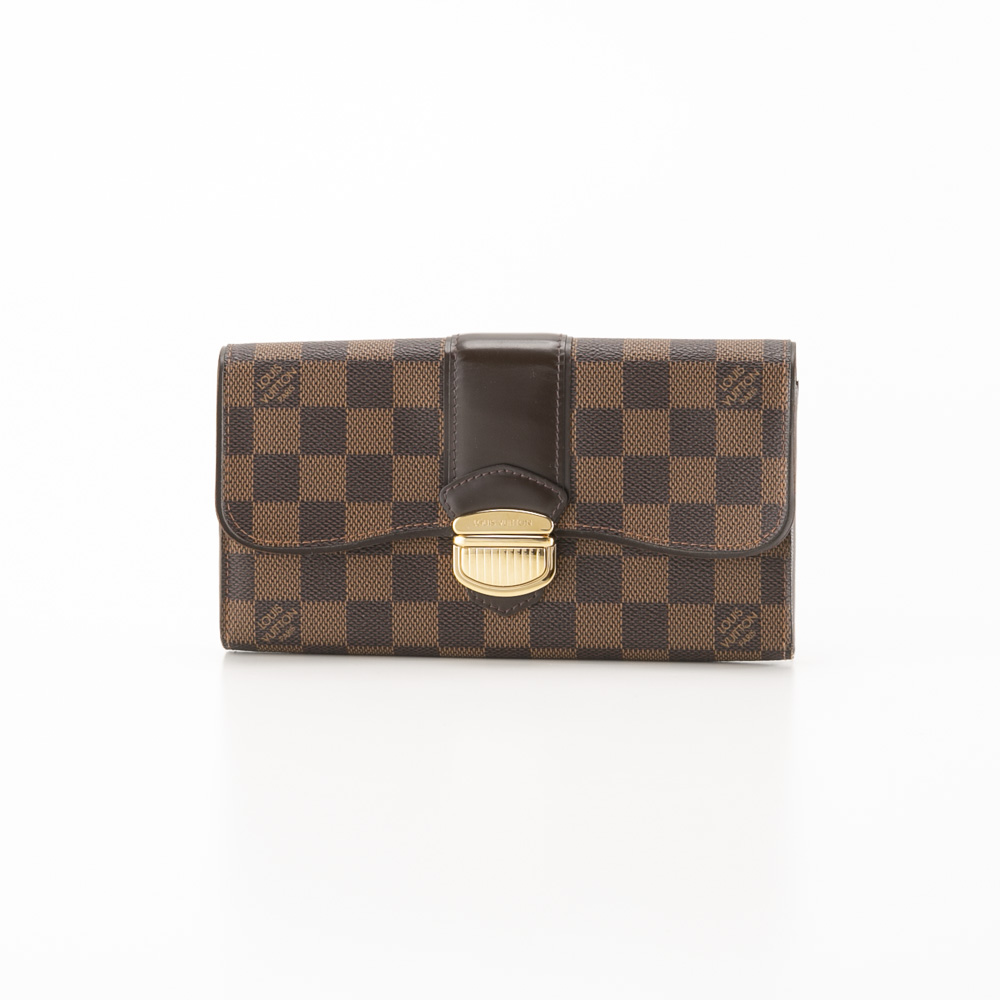 【ヴィンテージ・中古】ルイ･ヴィトン LOUIS VUITTON 長財布 ダミエ ポルトフォイユ システィナ N61747【FITHOUSE ONLINE SHOP】