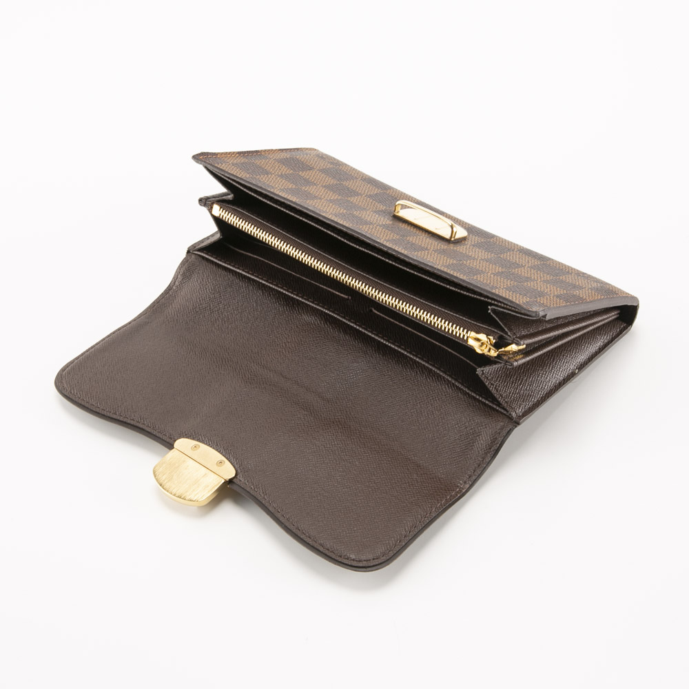【ヴィンテージ・中古】ルイ･ヴィトン LOUIS VUITTON 長財布 ダミエ ポルトフォイユ システィナ N61747【FITHOUSE ONLINE SHOP】