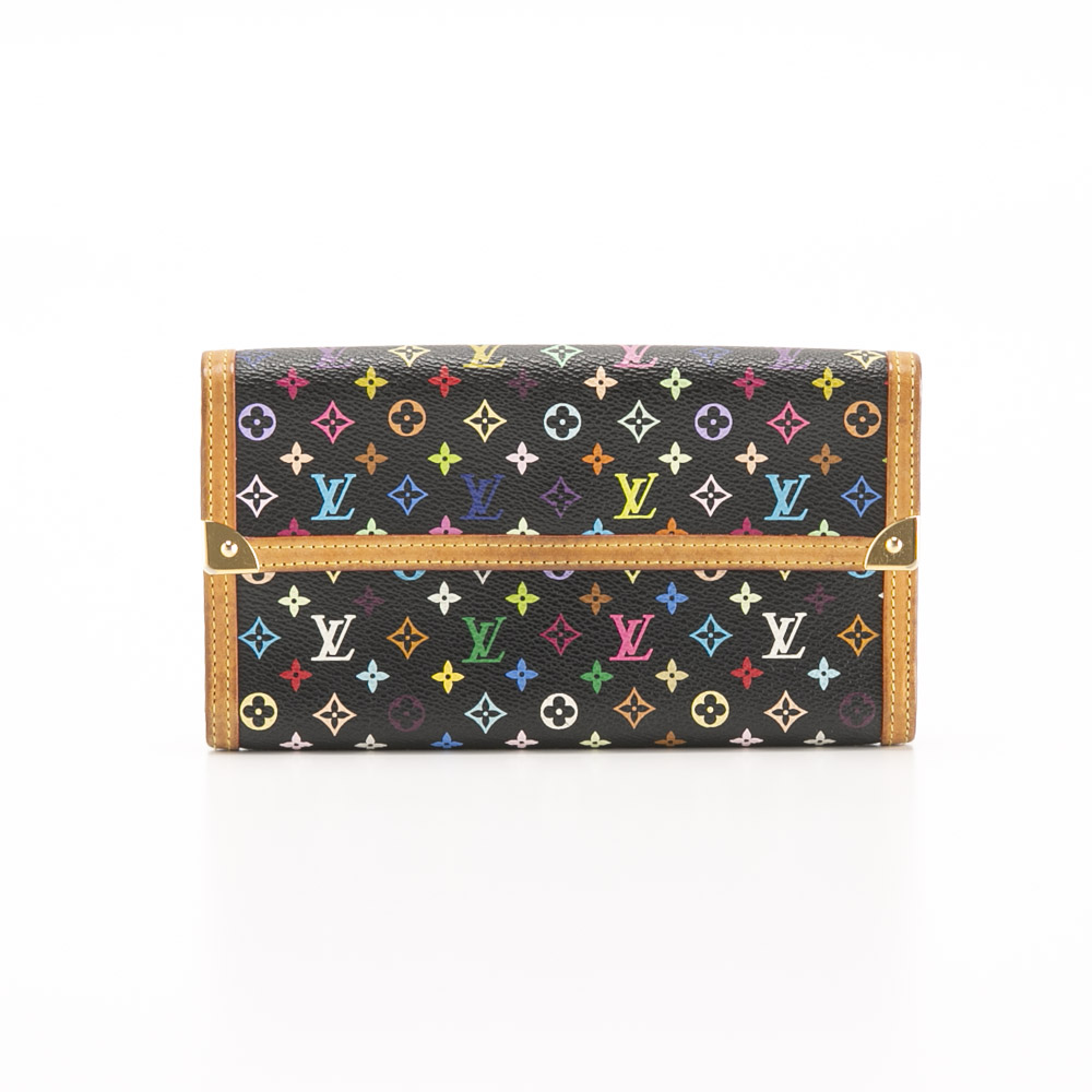 【ヴィンテージ・中古】ルイ･ヴィトン LOUIS VUITTON 長財布 モノグラム マルチカラー ポルトトレゾール インターナショナル M92658【FITHOUSE ONLINE SHOP】