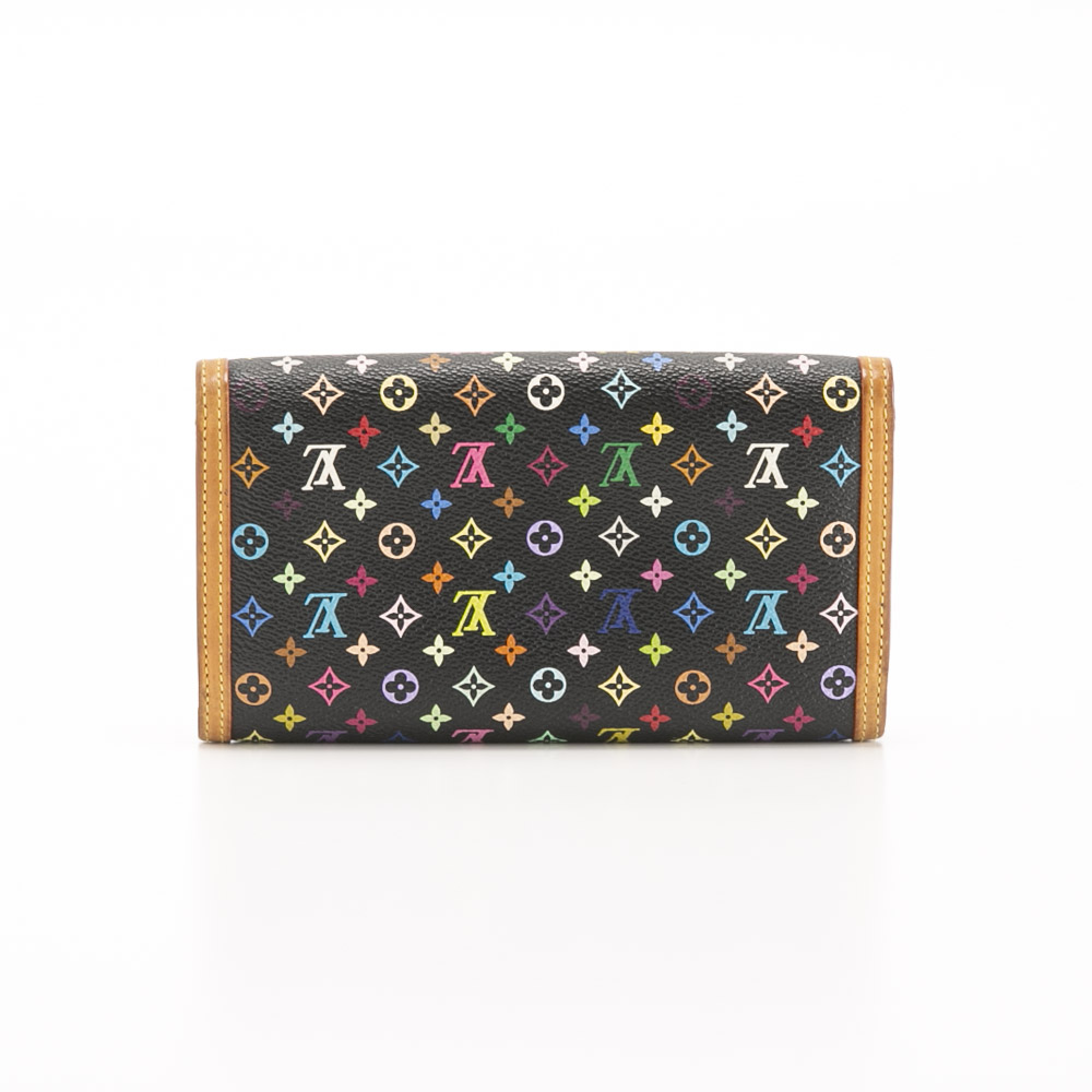 【ヴィンテージ・中古】ルイ･ヴィトン LOUIS VUITTON 長財布 モノグラム マルチカラー ポルトトレゾール インターナショナル M92658【FITHOUSE ONLINE SHOP】
