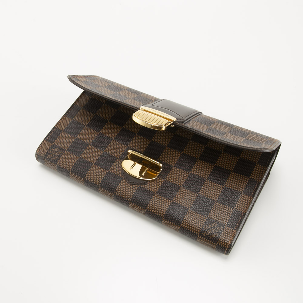 【ヴィンテージ・中古】ルイ･ヴィトン LOUIS VUITTON 長財布 ダミエ ポルトフォイユ システィナ N61747【FITHOUSE ONLINE SHOP】