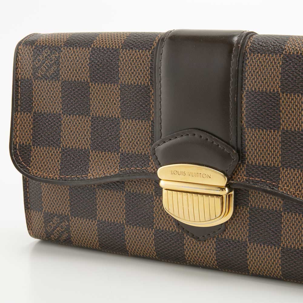 【ヴィンテージ・中古】ルイ･ヴィトン LOUIS VUITTON 長財布 ダミエ ポルトフォイユ システィナ N61747【FITHOUSE ONLINE SHOP】